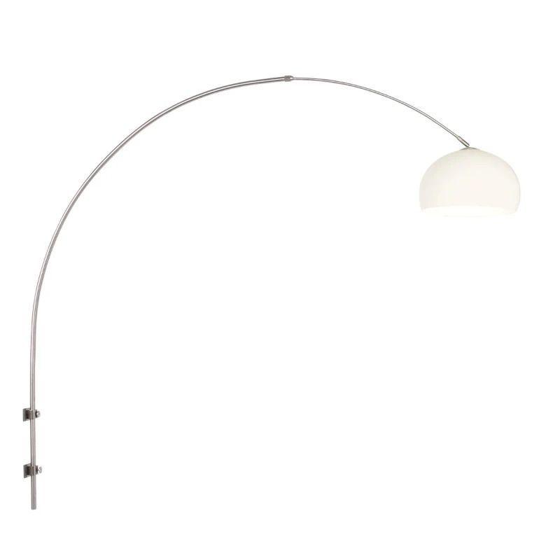 Steinhauer Sparkled Light LED Wandlamp | 1x E27 40W | Dimbaar | Grijs