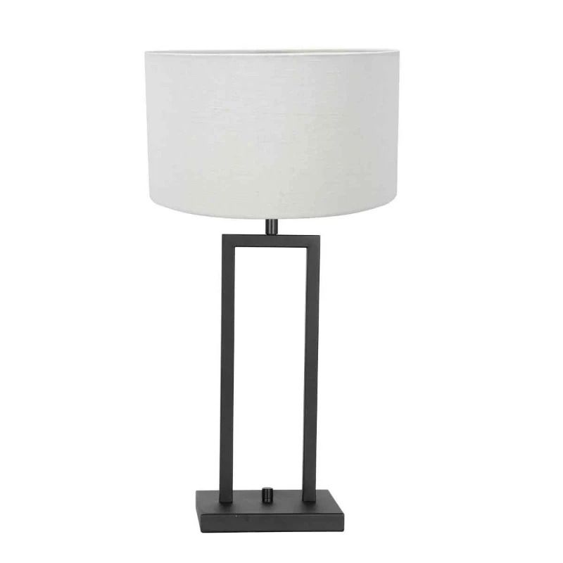 Steinhauer Stang LED Tafellamp | 1x E27 40W | Dimbaar | Wit/Zwart