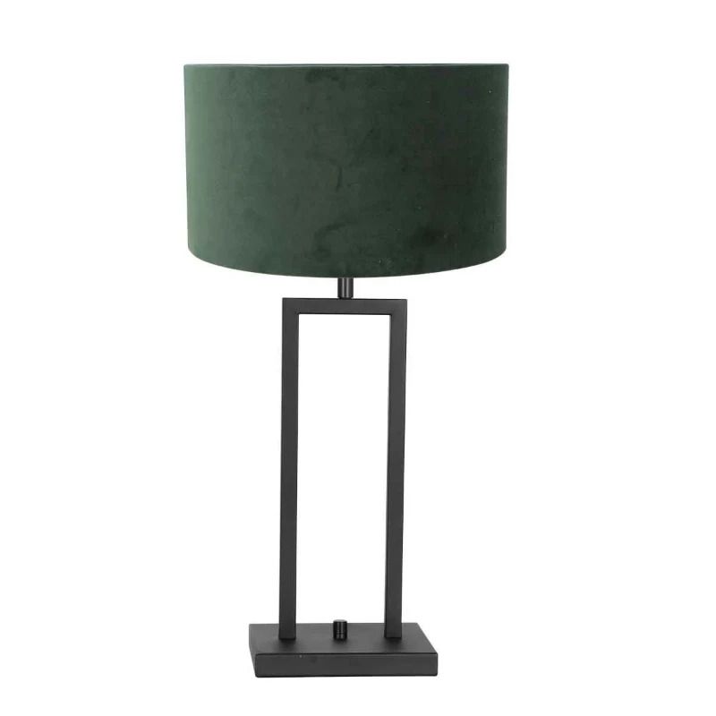 Steinhauer Stang LED Tafellamp | 1x E27 40W | Dimbaar | Groen/Zwart