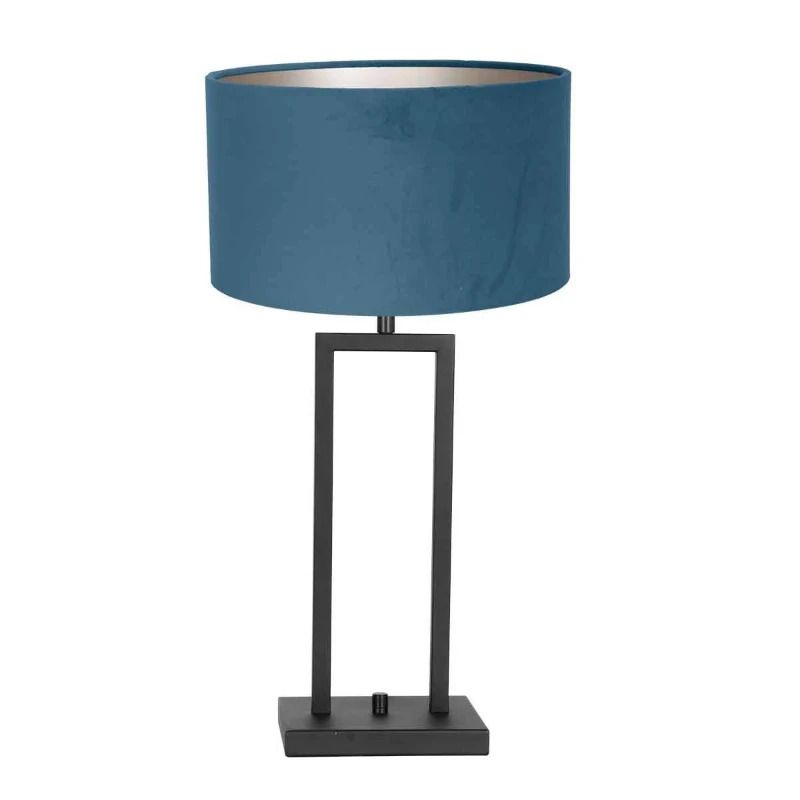 Steinhauer Stang LED Tafellamp | 1x E27 40W | Dimbaar | Blauw/Zwart