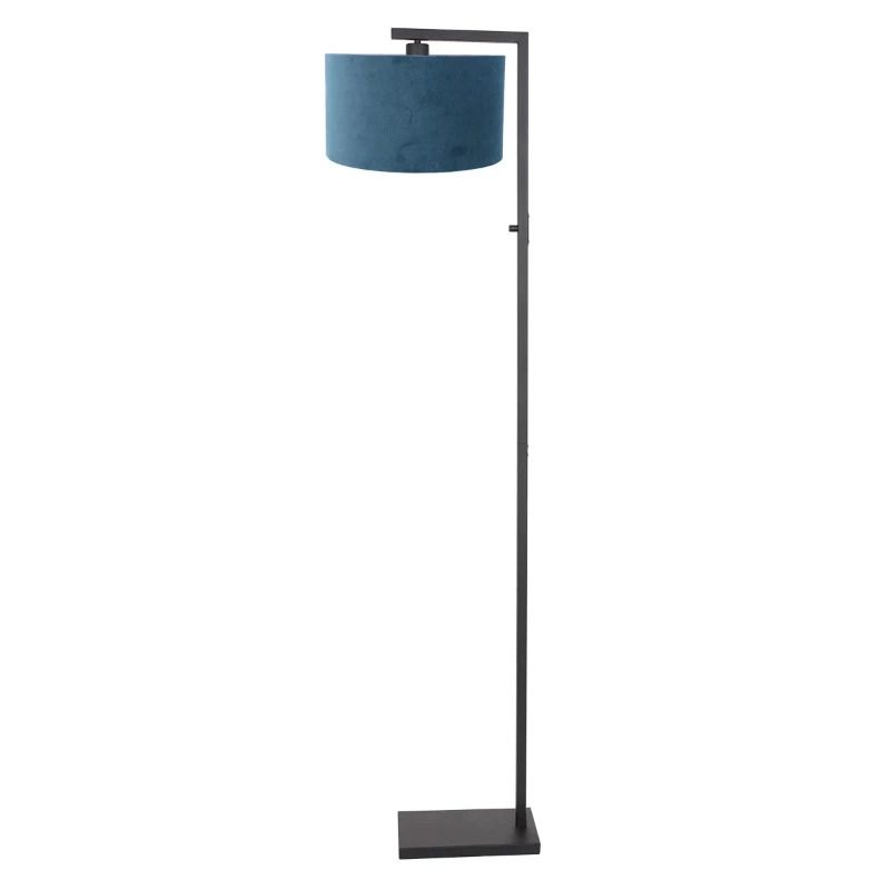 Steinhauer Stang LED Vloerlamp | 1x E27 40W | Dimbaar | Blauw/Zwart