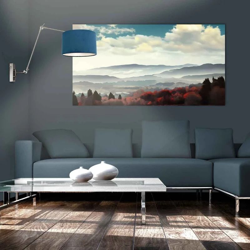 Steinhauer Prestige Chic LED Wandlamp | 1x E27 40W | Dimbaar | Blauw/Staal
