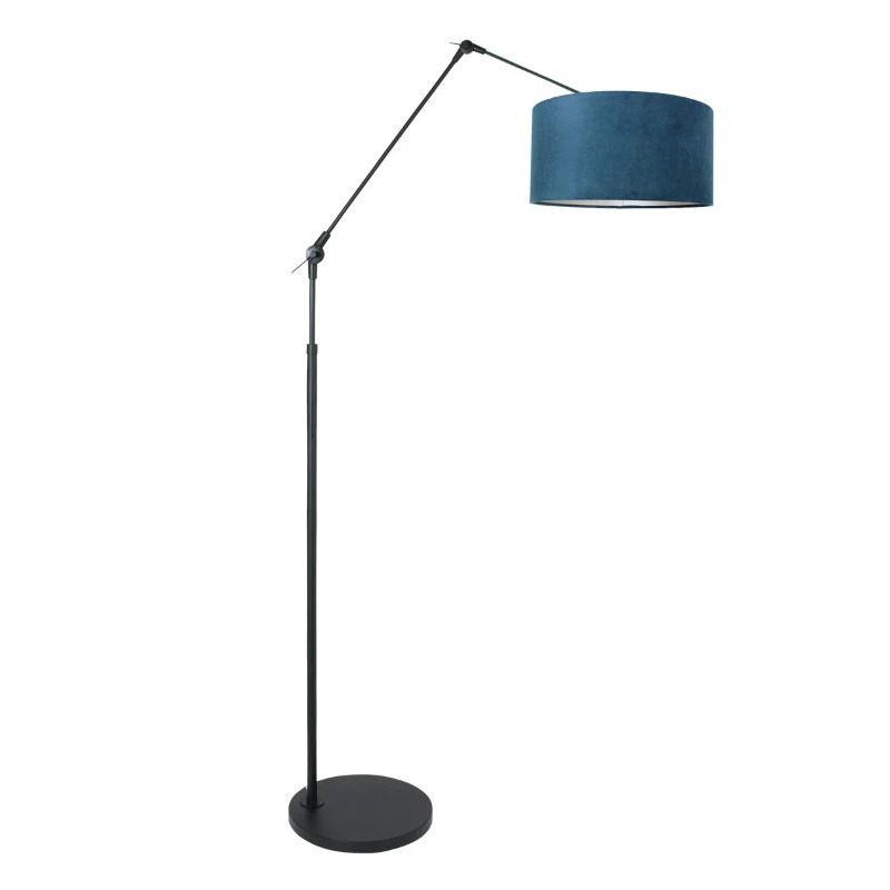 Steinhauer Prestige Chic LED Vloerlamp | 1x E27 40W | Dimbaar | Blauw/Zwart