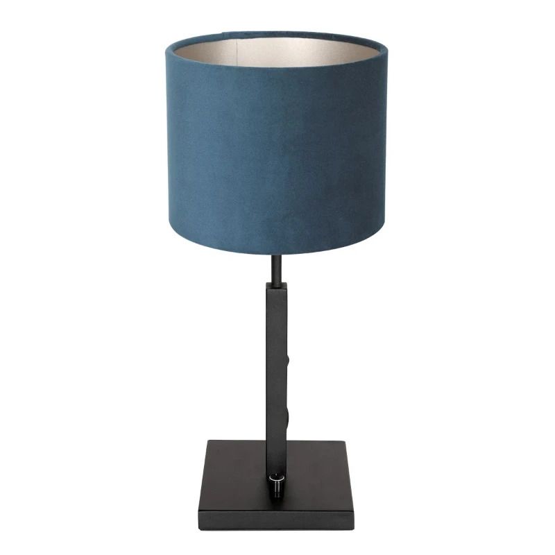 Steinhauer Stang LED Tafellamp | 1x E27 40W | Dimbaar | Blauw/Zwart