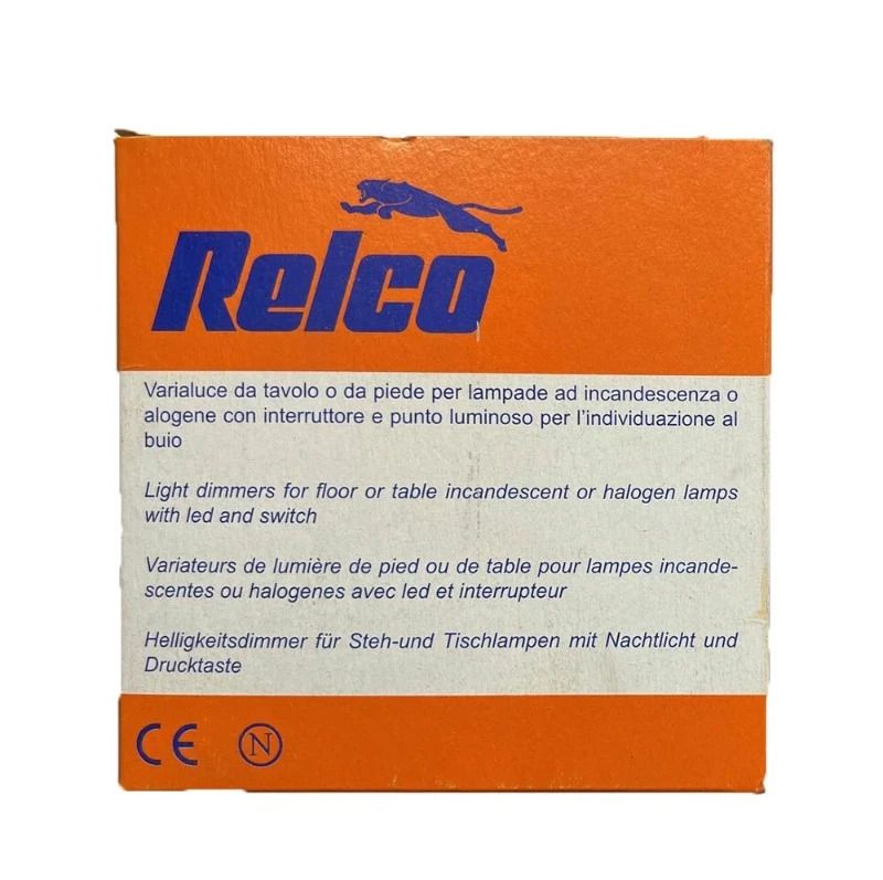 Steinhauer Onderdeel | Rondo Vloerdimmer Relco – Geschikt Voor Led-, Halogeen- En Gloeilampen