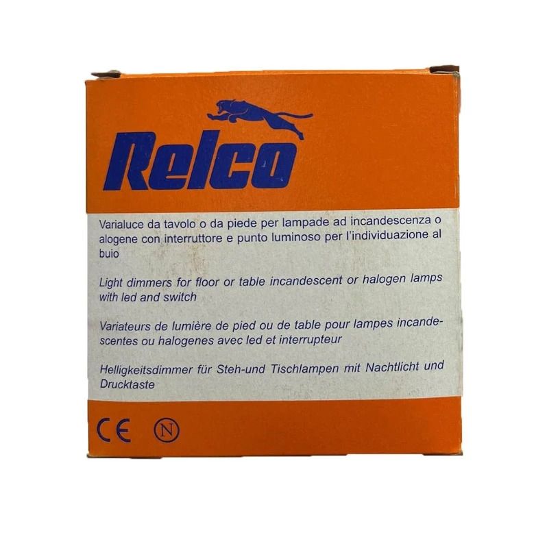 Steinhauer Onderdeel | Brons Kleurige Rondo Vloerdimmer Relco Led, Halogeen- En Gloeilampen