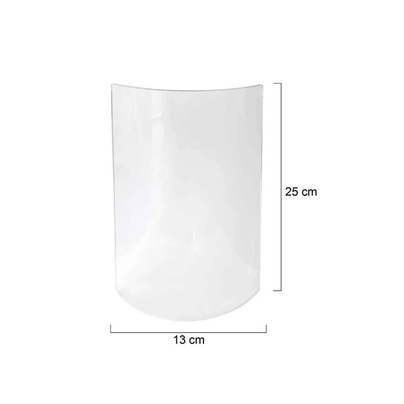 Steinhauer Onderdeel | Glas – Transparant Gebogen Glas 250×129×26 Mm