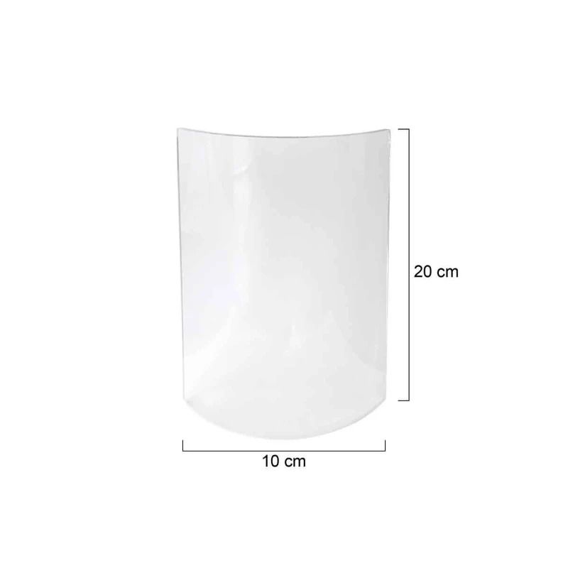 Steinhauer Onderdeel | Glas – Transparant Gebogen Glas 100×200 Mm