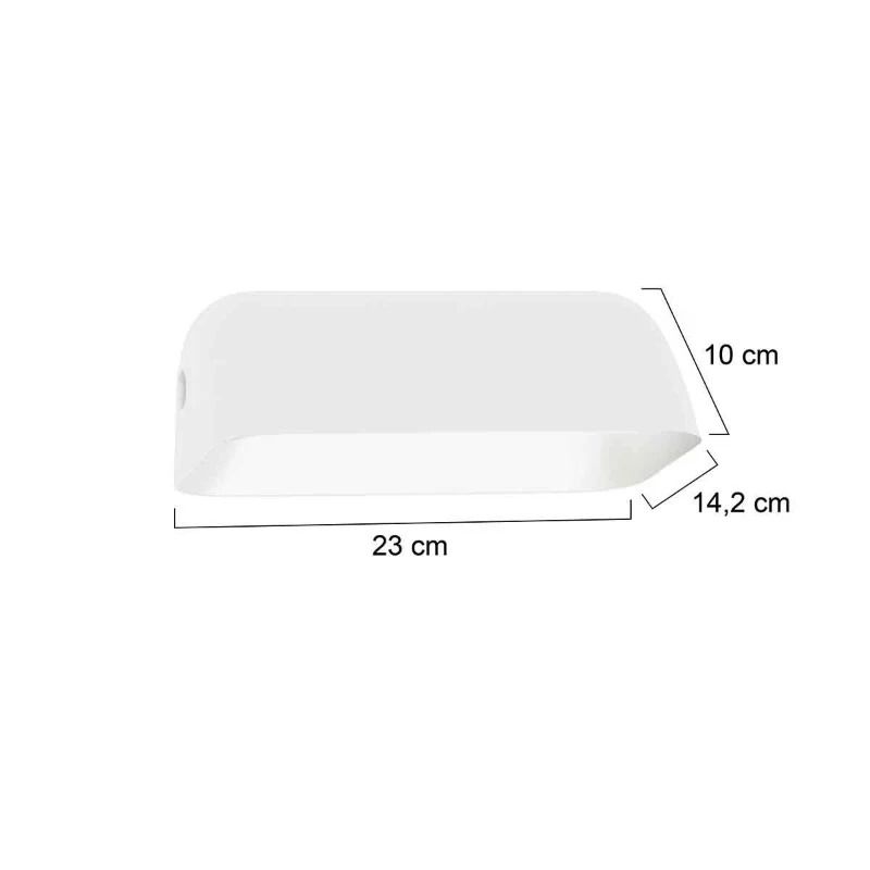 Steinhauer Onderdeel | Glas – Wit Glas Voor Bankierslamp 23 × 14,5 Cm