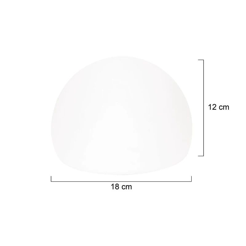 Steinhauer Onderdeel | Witte Glasbol Ø18 Cm