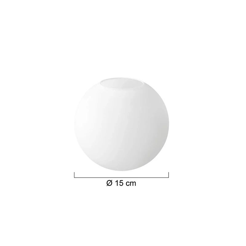 Steinhauer Onderdeel | Melkwit Glasbolletje Ø15 Cm