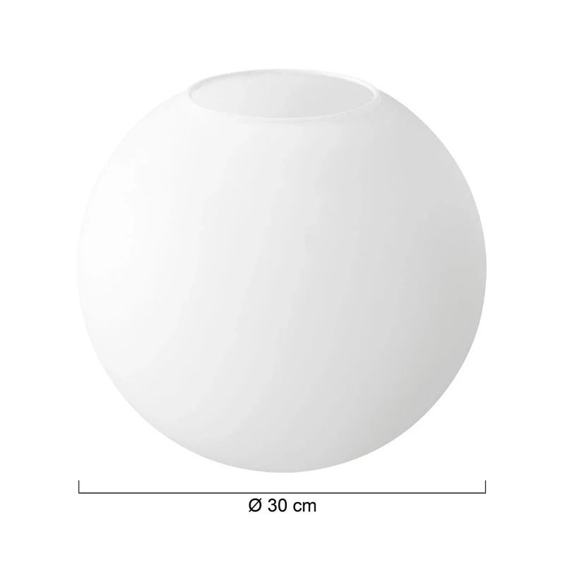 Steinhauer Onderdeel | Melkwitte Glasbol Ø30 Cm