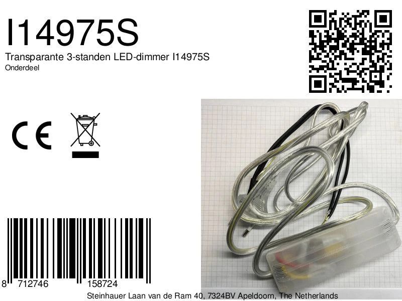 Steinhauer Onderdeel | Transparante 3-Standen Led-Dimmer