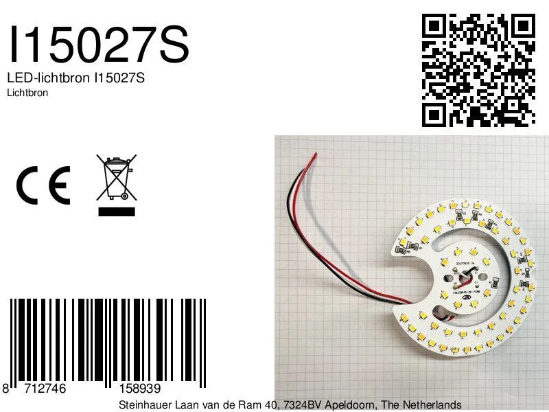 Steinhauer Lichtbron LED Lamp | 700lm | Staal