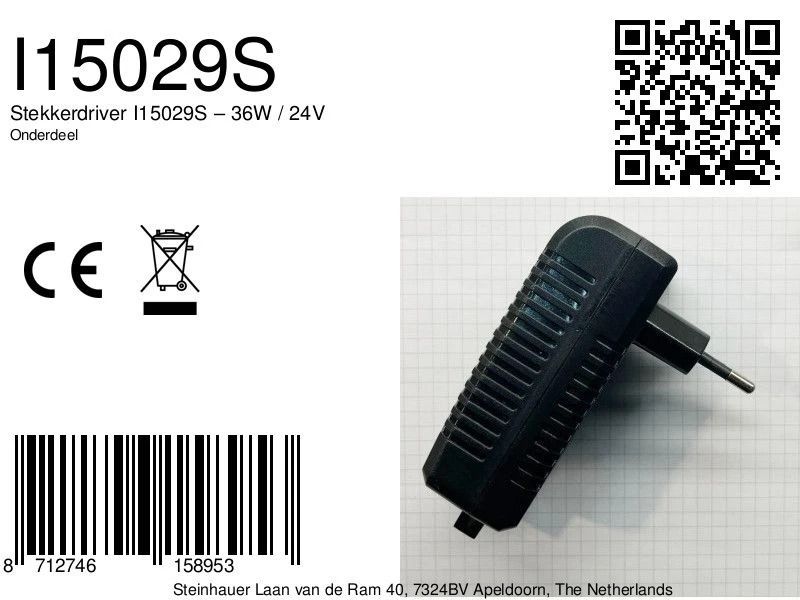 Steinhauer Onderdeel | Stekkerdriver – 36W / 24V
