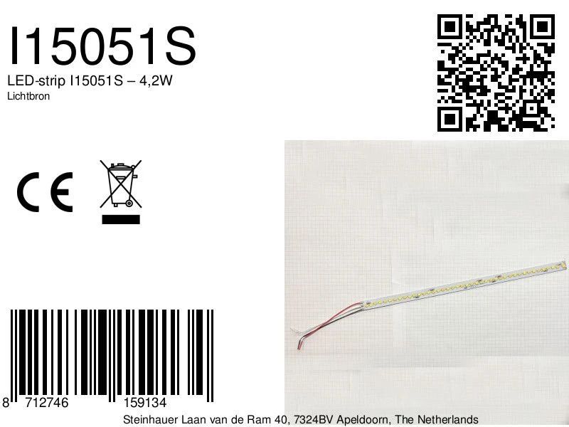 Steinhauer Zelena LED Strip Onderdeel | 4.2W | Wit