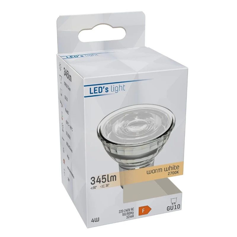 Steinhauer GU10 LED Spot | 4W 2700K 345lm 927
