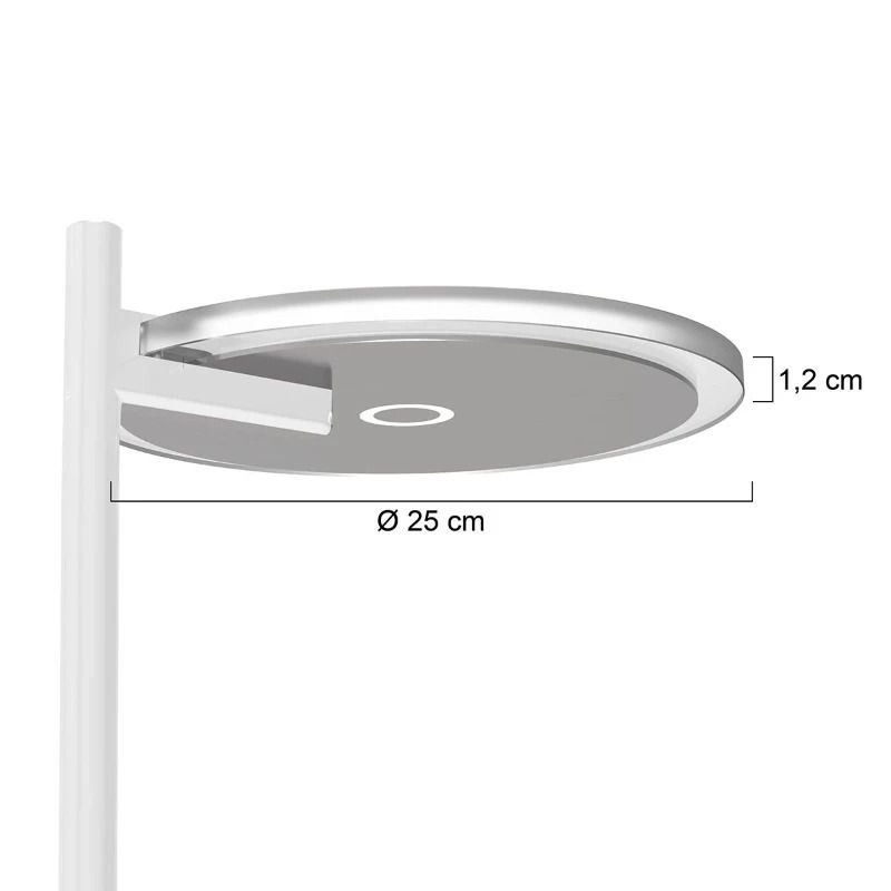Steinhauer Onderdeel | Rond Transparant Glas – Ø25 Cm