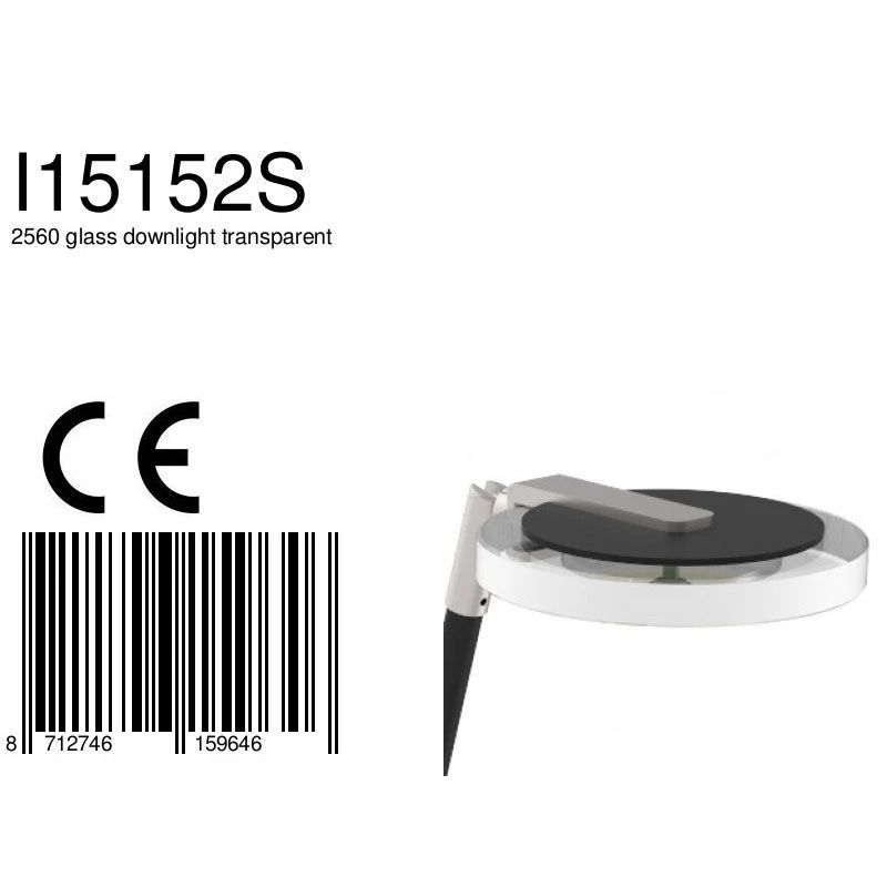 Steinhauer Onderdeel | Rond Transparant Glas – Ø11 Cm