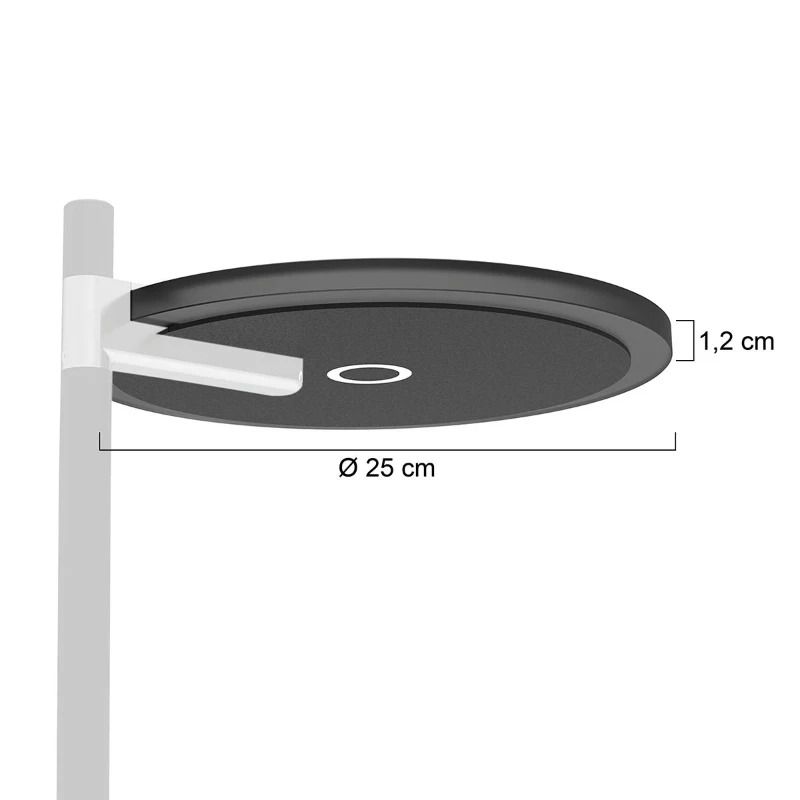 Steinhauer Onderdeel | Rond Smokeglas – Ø25 Cm