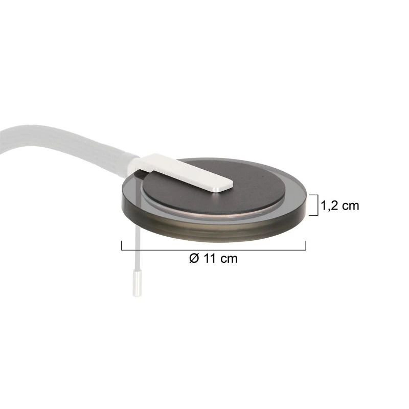 Steinhauer Onderdeel | Rond Smokeglas – Ø11 Cm