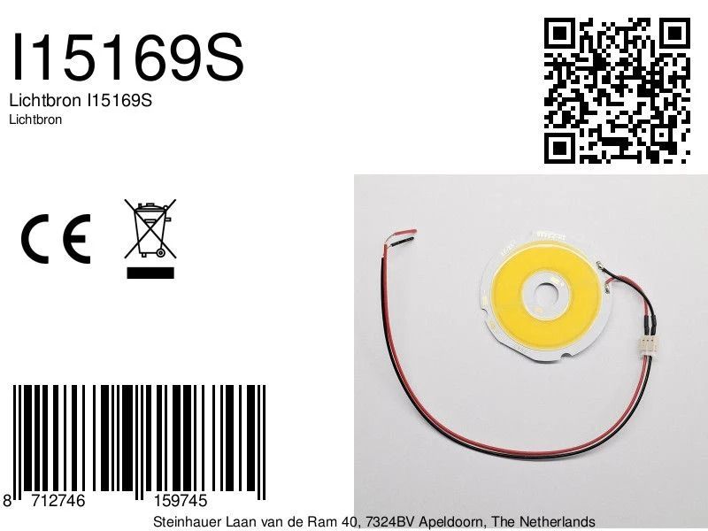 Steinhauer Turound LED Lichtbron Onderdeel | 2200K/4000K