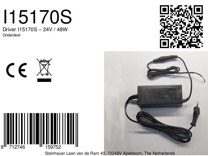 Steinhauer Onderdeel | Driver – 24V / 48W