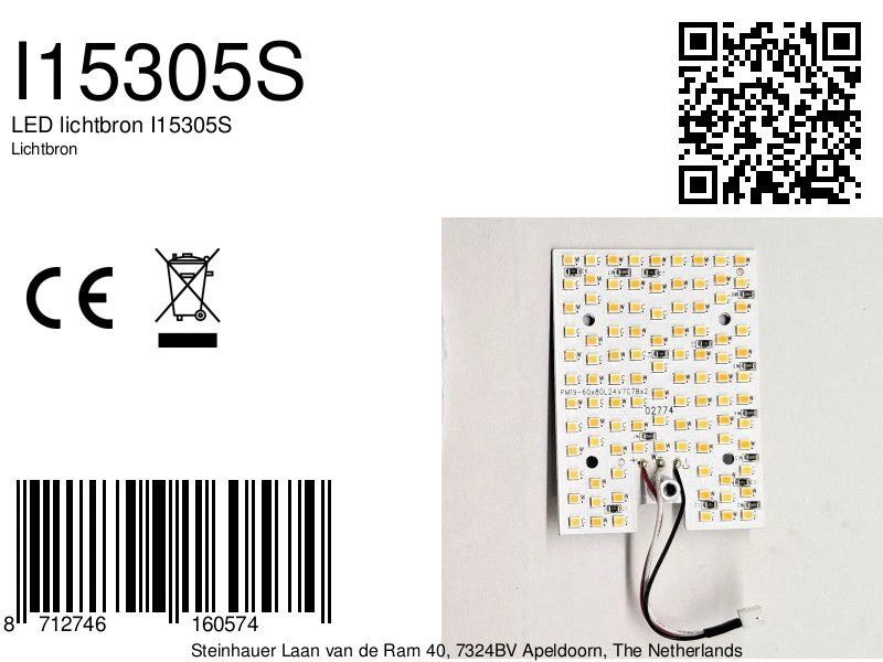 Steinhauer LED Lichtbron Onderdeel | Wit