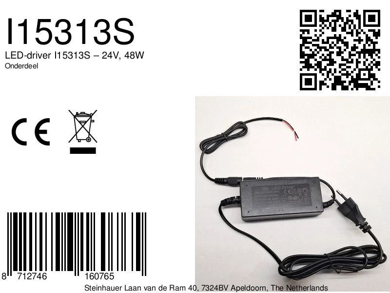 Steinhauer Onderdeel | Led-Driver – 24V, 48W