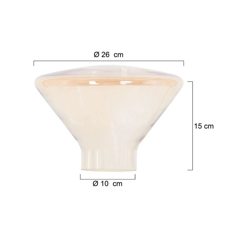 Steinhauer Onderdeel | 3401Me Amber Glass 26Cm