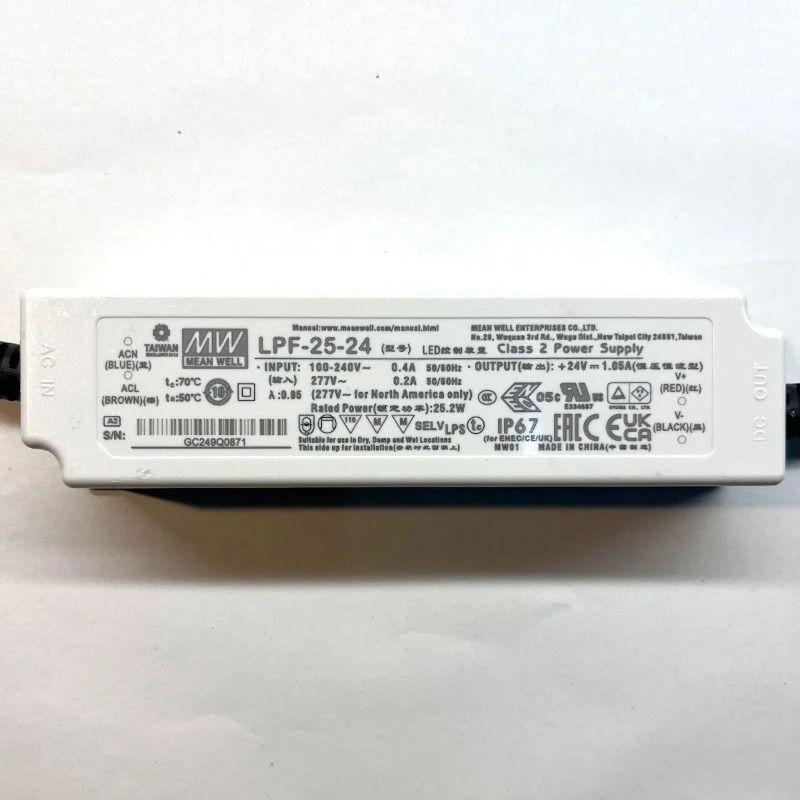 Steinhauer Onderdeel | 3317 Mw Led Driver 25W 24V
