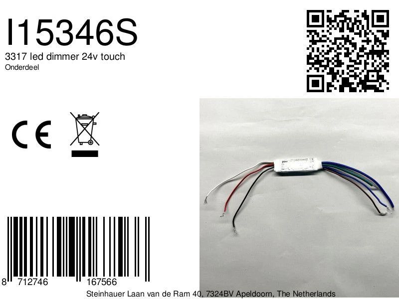 Steinhauer Onderdeel | 3317 Led Dimmer 24V Touch