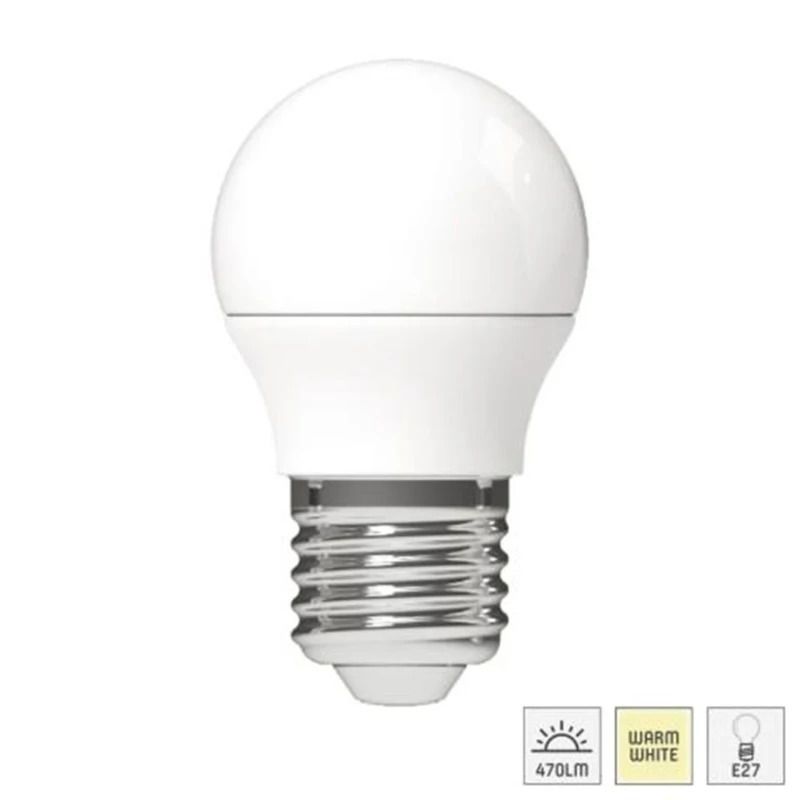 Steinhauer E27 LED Globelamp | 4.9W 2700K 470lm 927