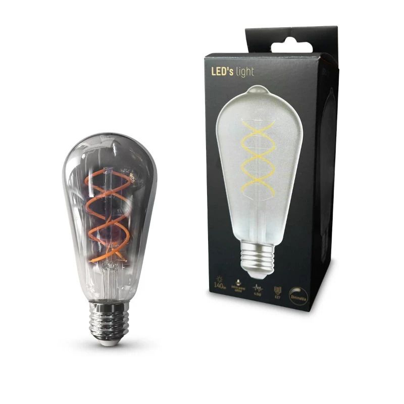 Mexlite E27 LED Lamp | 4.5W 1800K 140lm 918 | Dimbaar