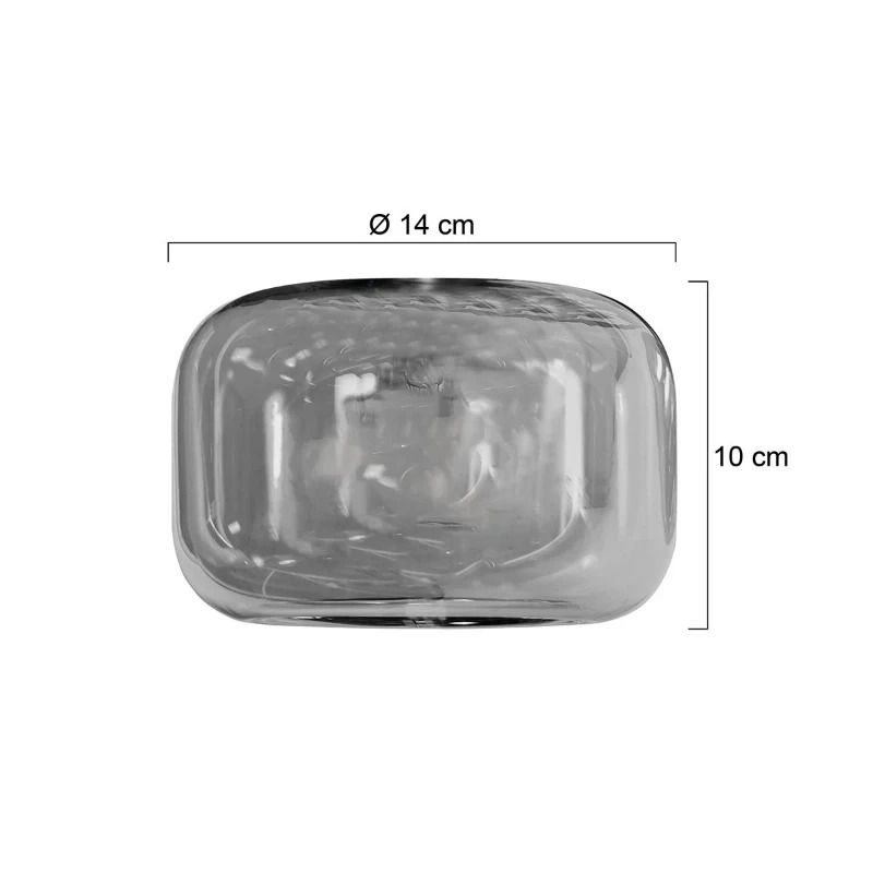 Steinhauer Onderdeel | 3864 Glas15*11Cm Smoke