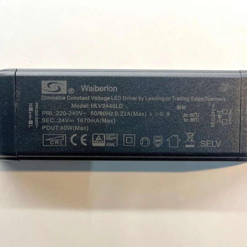 Steinhauer Onderdeel | 4140 Led Driver 24Vdc 40W Zwart