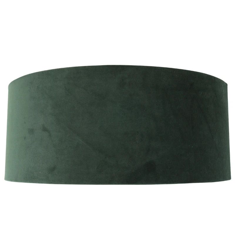 Steinhauer Lampenkap | Groen Velours Lampenkap ⌀50Cm Met E27 Support. Greenwave