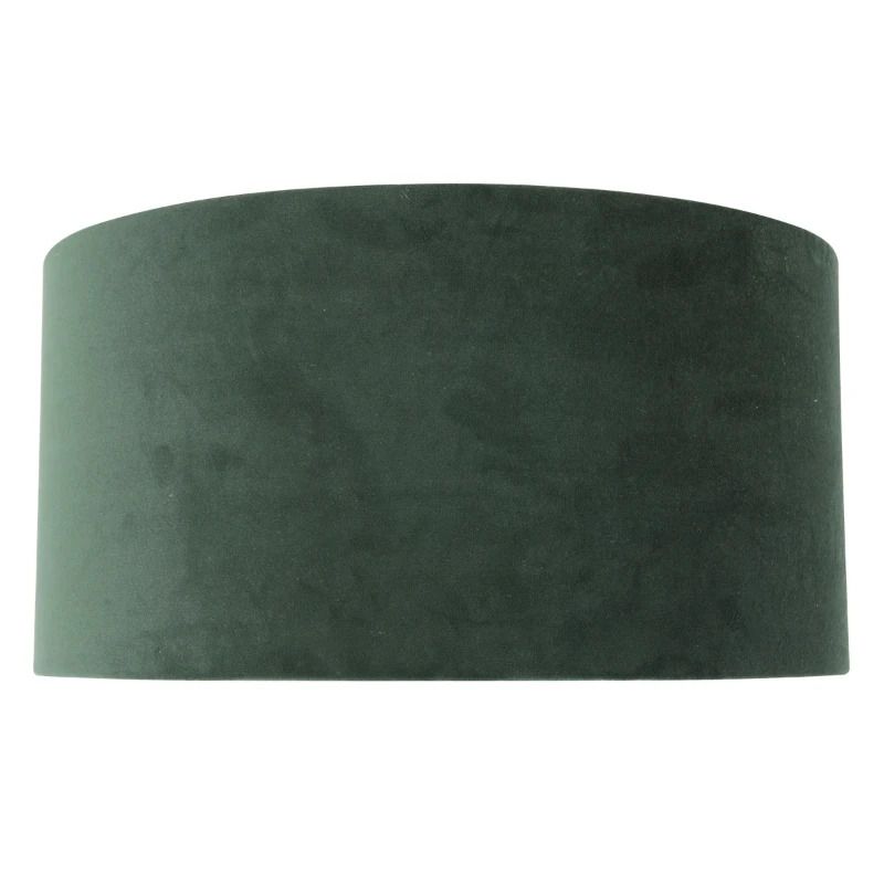 Steinhauer Lampenkap | Groen Velours Lampenkap ⌀40Cm Met E27 Support. Greenwave