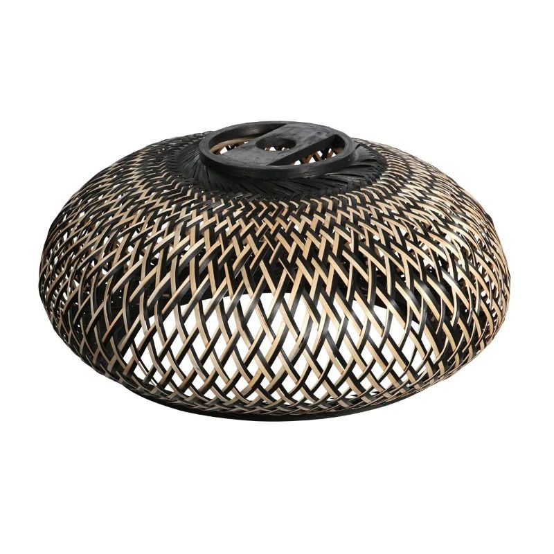 Mexlite Lampenkap | Lampenkap – Gevlochten Bamboe Kap Ø50 Cm Met E27 Support