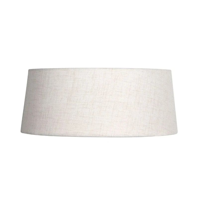 Anne Light Lampenkap | Lampenkap – Crèmekleurig Linnen Met Witte Binnenzijde Ø48 Cm