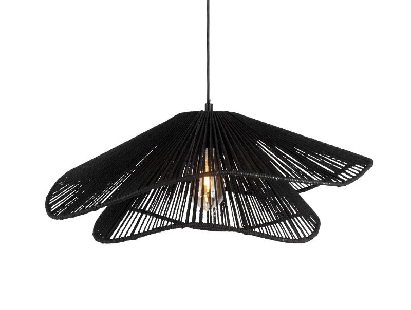 Leitmotiv Sombra Double LED Hanglamp | 1x E27 25W | Black