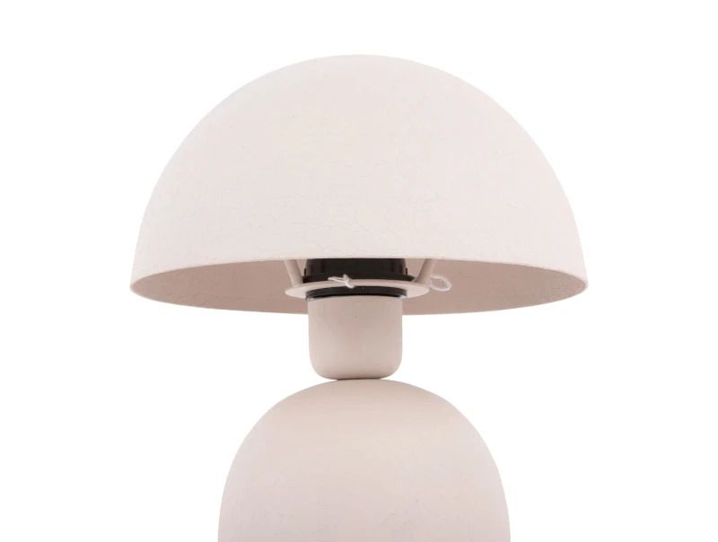 Leitmotiv Boaz LED Tafellamp | 1x E27 25W | Warm grey