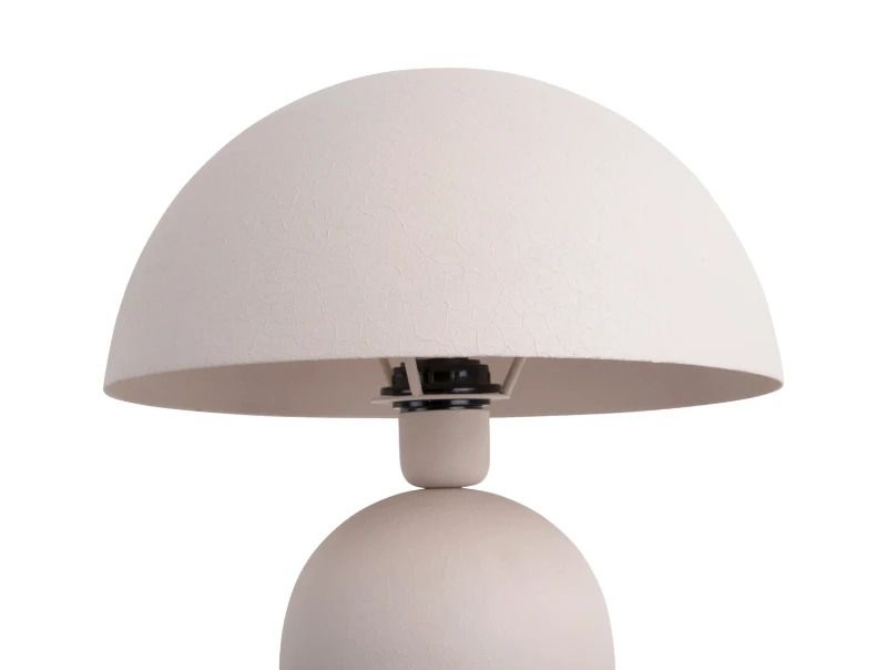 Leitmotiv Boaz Large LED Tafellamp | 1x E27 25W | Warm grey