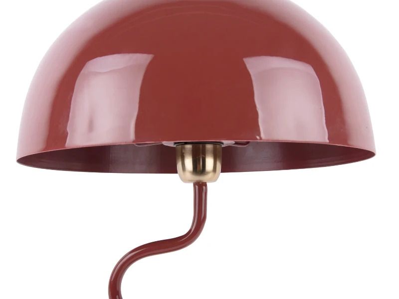 Leitmotiv Twist LED Tafellamp | 1x E27 15W | Red ochre