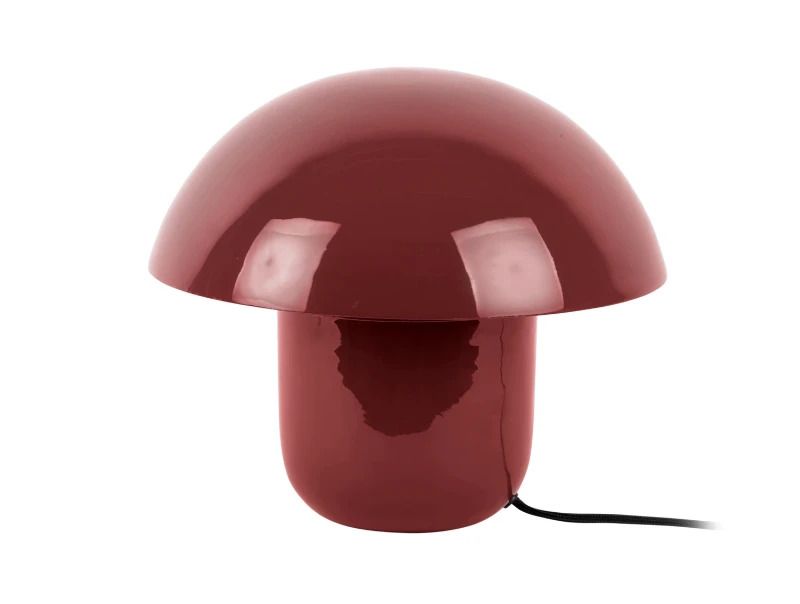 Leitmotiv Fat Mushroom LED Tafellamp | 1x E14 15W | Red ochre