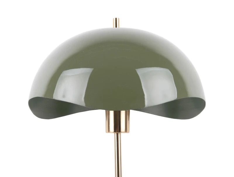 Leitmotiv Waved Dome LED Tafellamp | 1x E27 15W | Jungle green