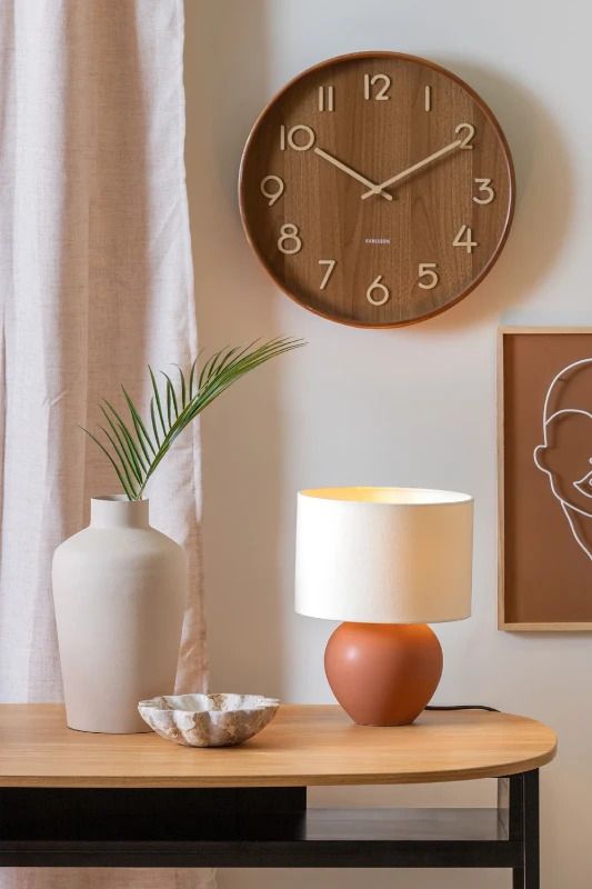 Leitmotiv Alma Cone LED Tafellamp | 1x E27 25W | Caramel brown