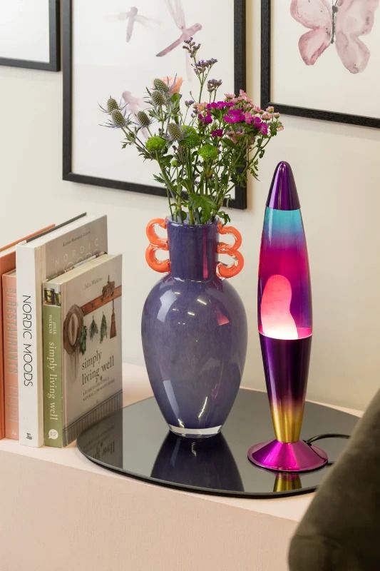 Leitmotiv Rainbow Rocket Lava Tafellamp | 1x E14 R39 25W | Multicolor