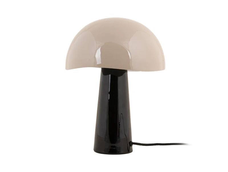 Leitmotiv Grato LED Tafellamp | 1x E14 15W | Black & warm grey