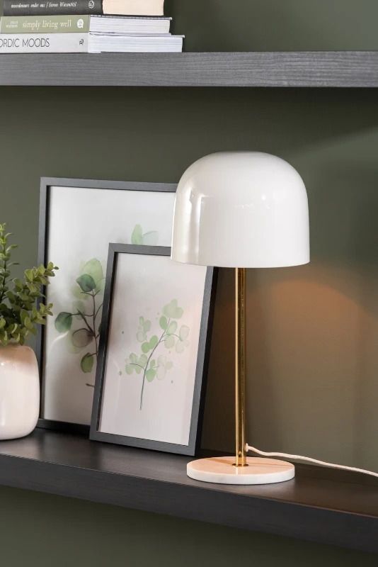 Leitmotiv Manta LED Tafellamp | 1x E14 15W | White